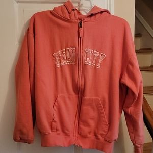 Zip up hoodie